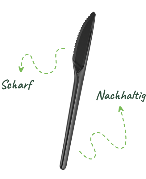 Nachhaltiges Messer aus pflanzlichen Reststoffen